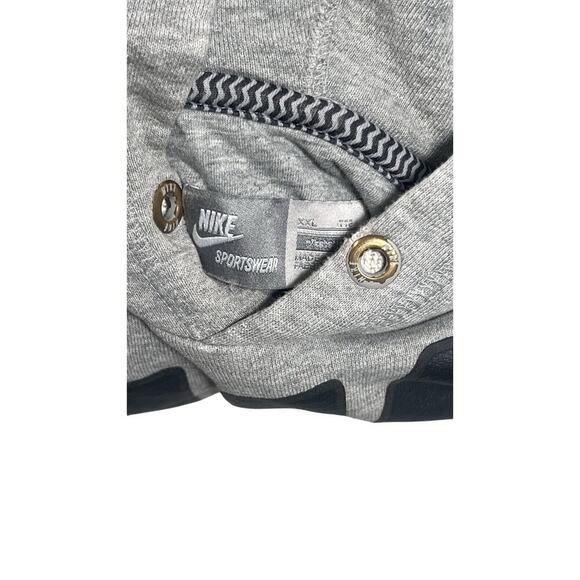 Vintage Y2K 2000s Nike Big Swoosh Spellout Hoodie Sweatshirt Size XXL RARE - Picture 15 of 16